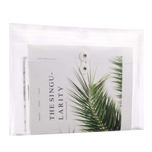 Load image into Gallery viewer, YoeeJob Legal Size Plastic Envelopes with String Closure Side Loading,White