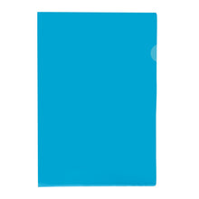 Load image into Gallery viewer, L-Type Clear Plastic  Document Folders for Protection and Storage（1 PCS, Blue)
