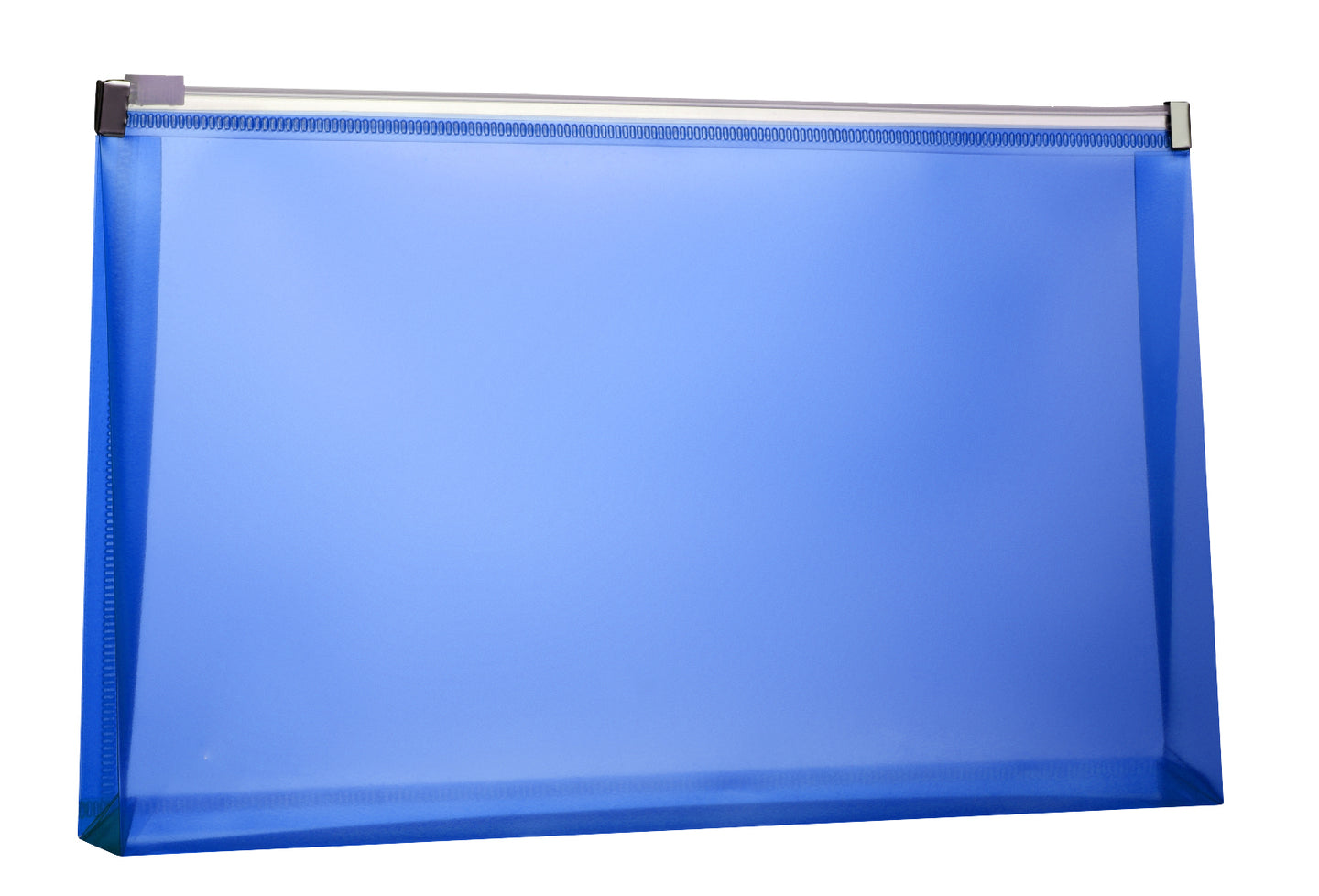 #10 Zipper Plastic Envelopes 5*10 Blue Color Envelopes Folder for Money Receipts Coupons Bills