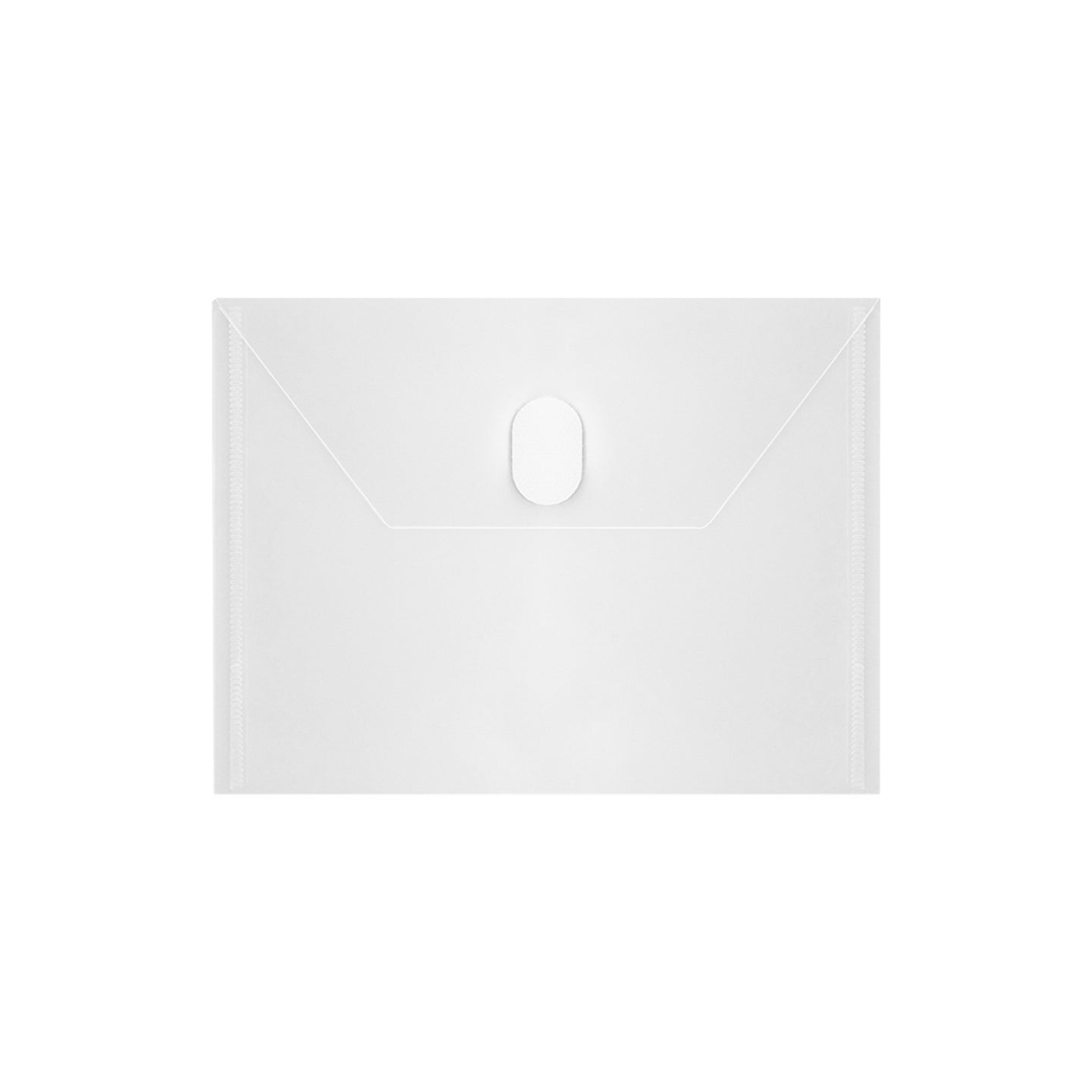 YoeeJob 5x7 Small Plastic Envelopes with Hoop & Loop Closure, Clear Poly Envelopes